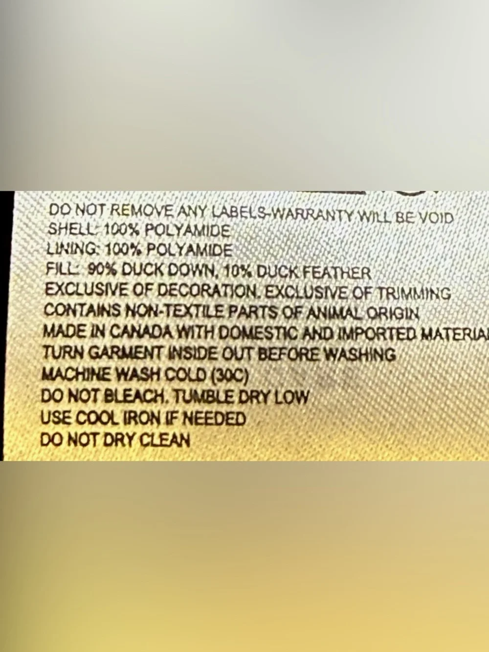 CANADA GOOSE MYSTIQUE EXTEA LONG BLACK PUFFER COAT - Picture 15 of 16